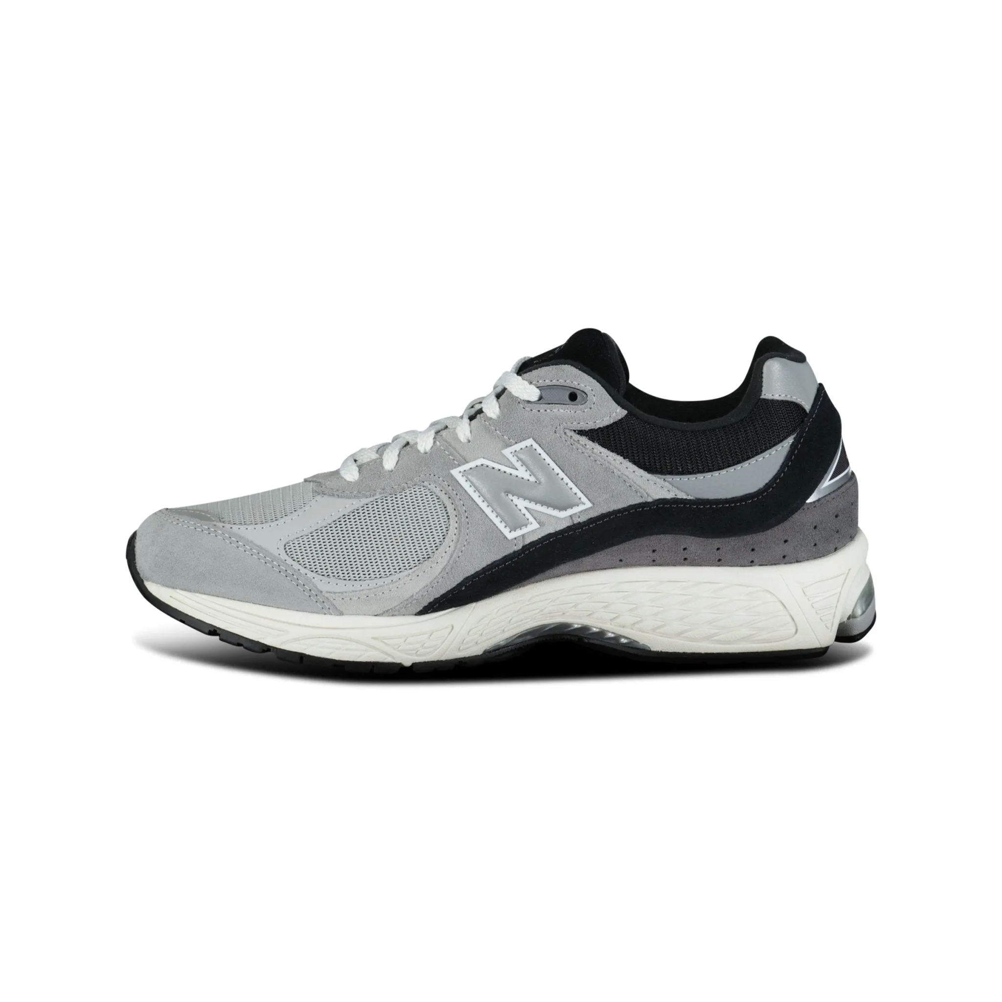 NEW BALANCE 2002R GREY / BLACK TRAINERS New Balance 878