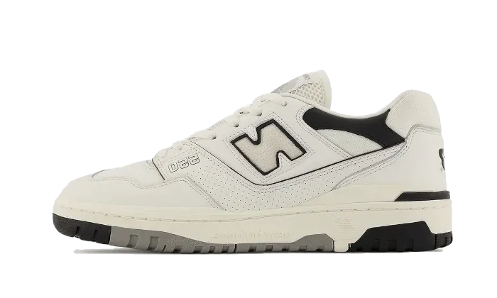 NEW BALANCE 550 CREAM BLACK New Balance Big And Tall