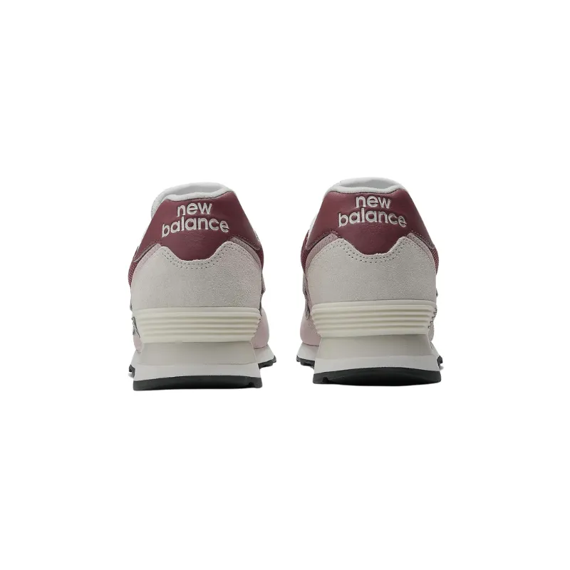 New Balance Mid Tops New Balance 574 NB Pink White Unisex Sneakers