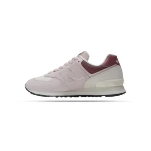 New Balance 574 NB Pink White Unisex Sneakers New Balance Toe Protect