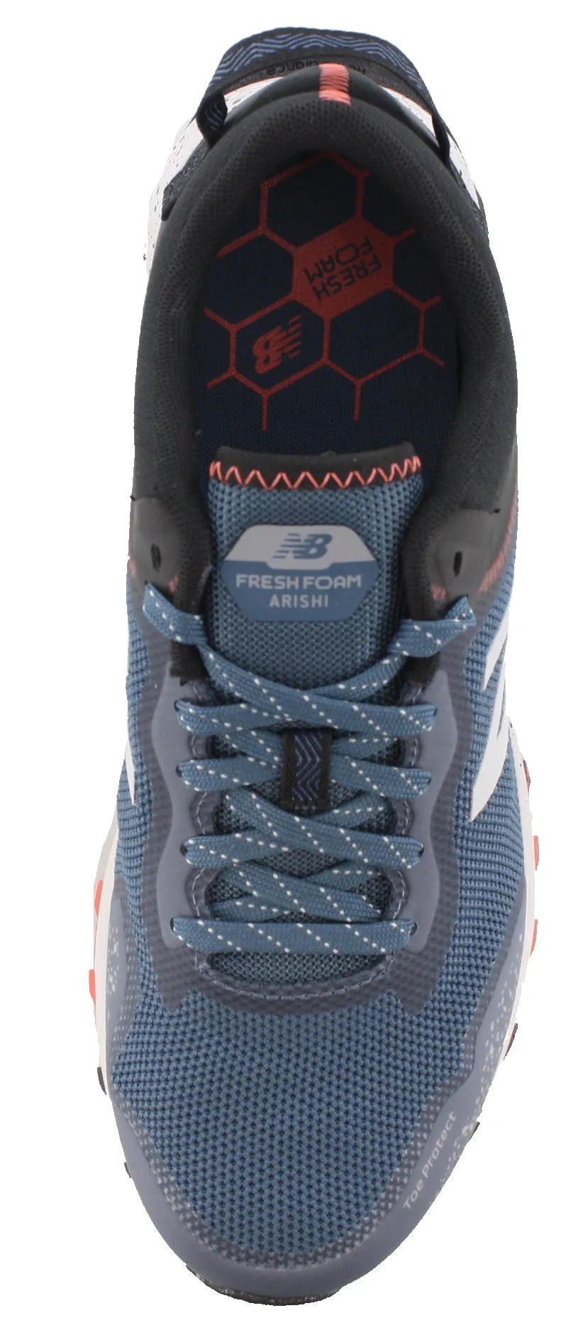 New Balance Maroon And White New Balance Arishi Fresh Foam Trail Running Shoes Men