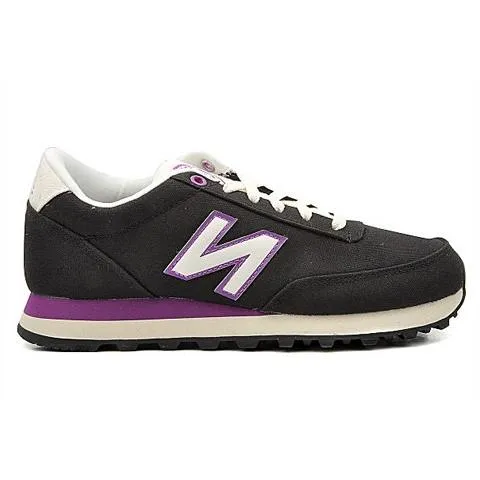 Mens New Balance 680 New Balance Classics Casual Running Shoes Black/Purple WL501SBV