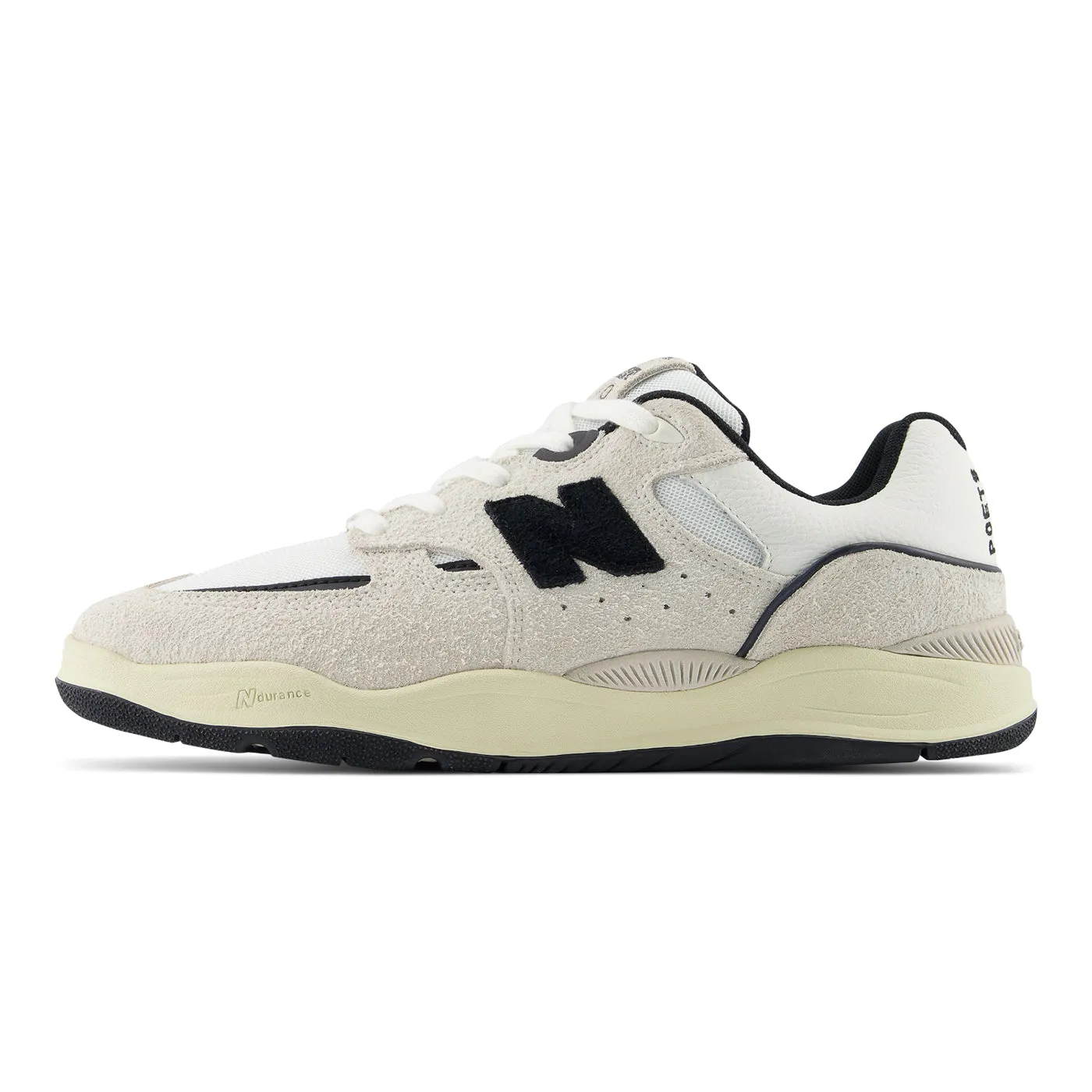 New Balance Numeric 1010 Tiago Shoes x POETS - White / Black New Balance Shoes For Women Wide