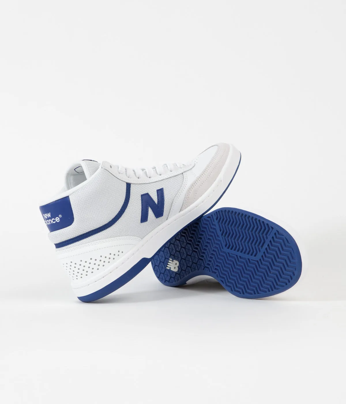 New Balance 450 Womens New Balance Numeric 440 Hi Shoes - White / Blue