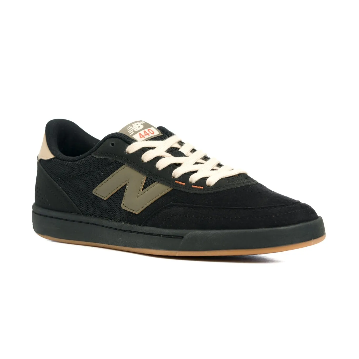 New Balance Numeric 440v2  - Black with Olive (Available in WIDE!) New Balance Steel Toes