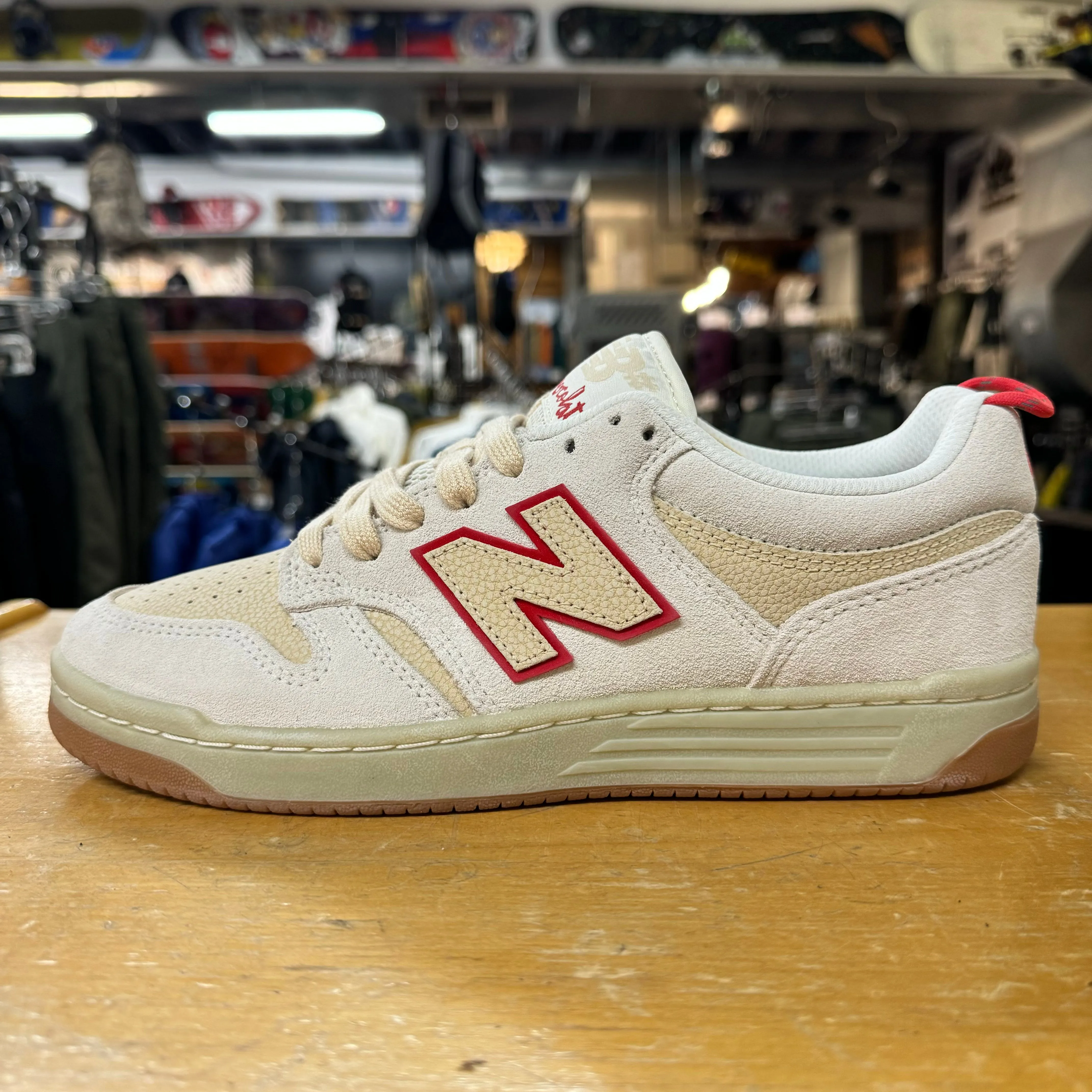 New Balance Trail Running Shoes Womens New Balance Numeric 480 Andrew Reynolds SWT Chocolate Re Mix