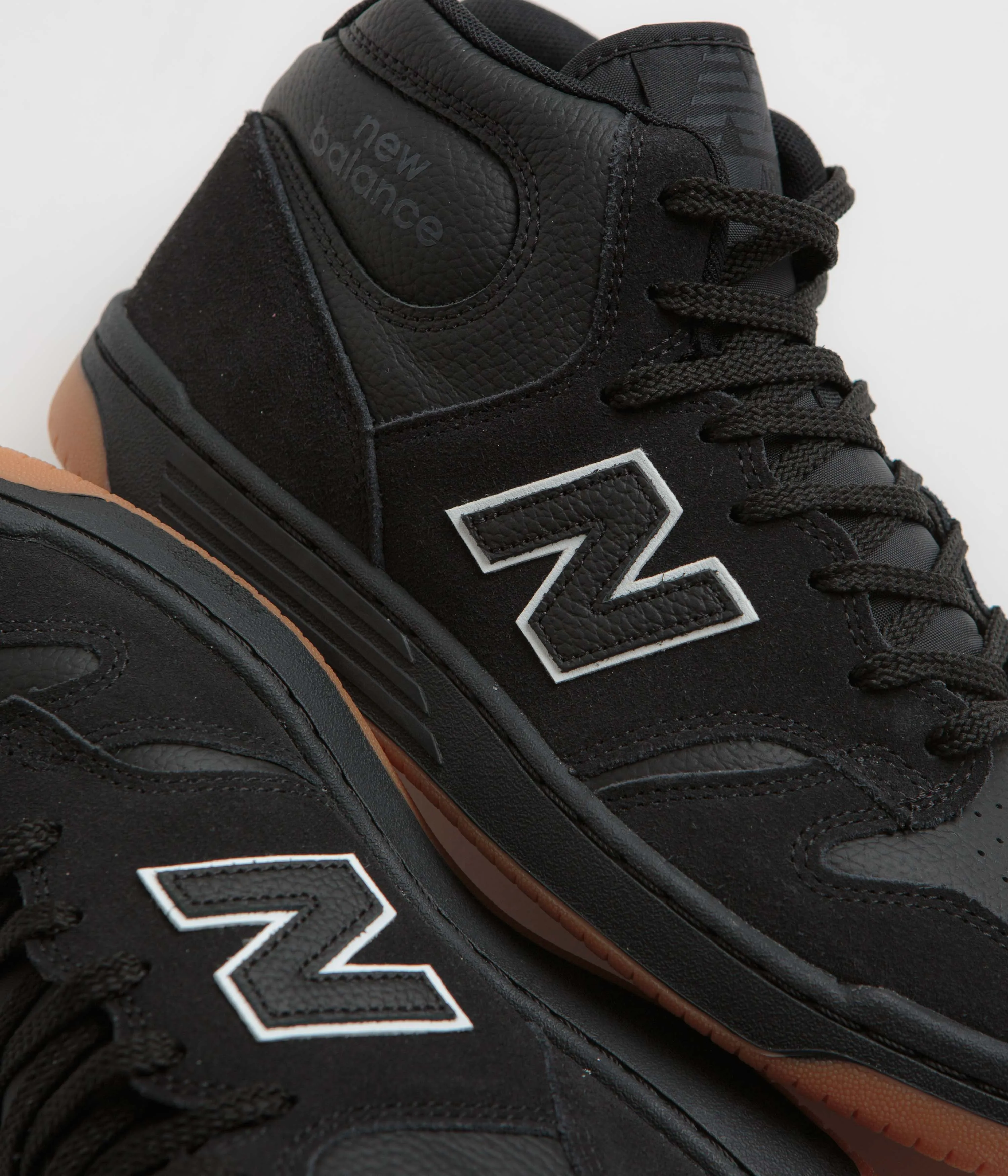 Women's New Balance 878 New Balance Numeric 480 Hi Shoes - Black / Gum
