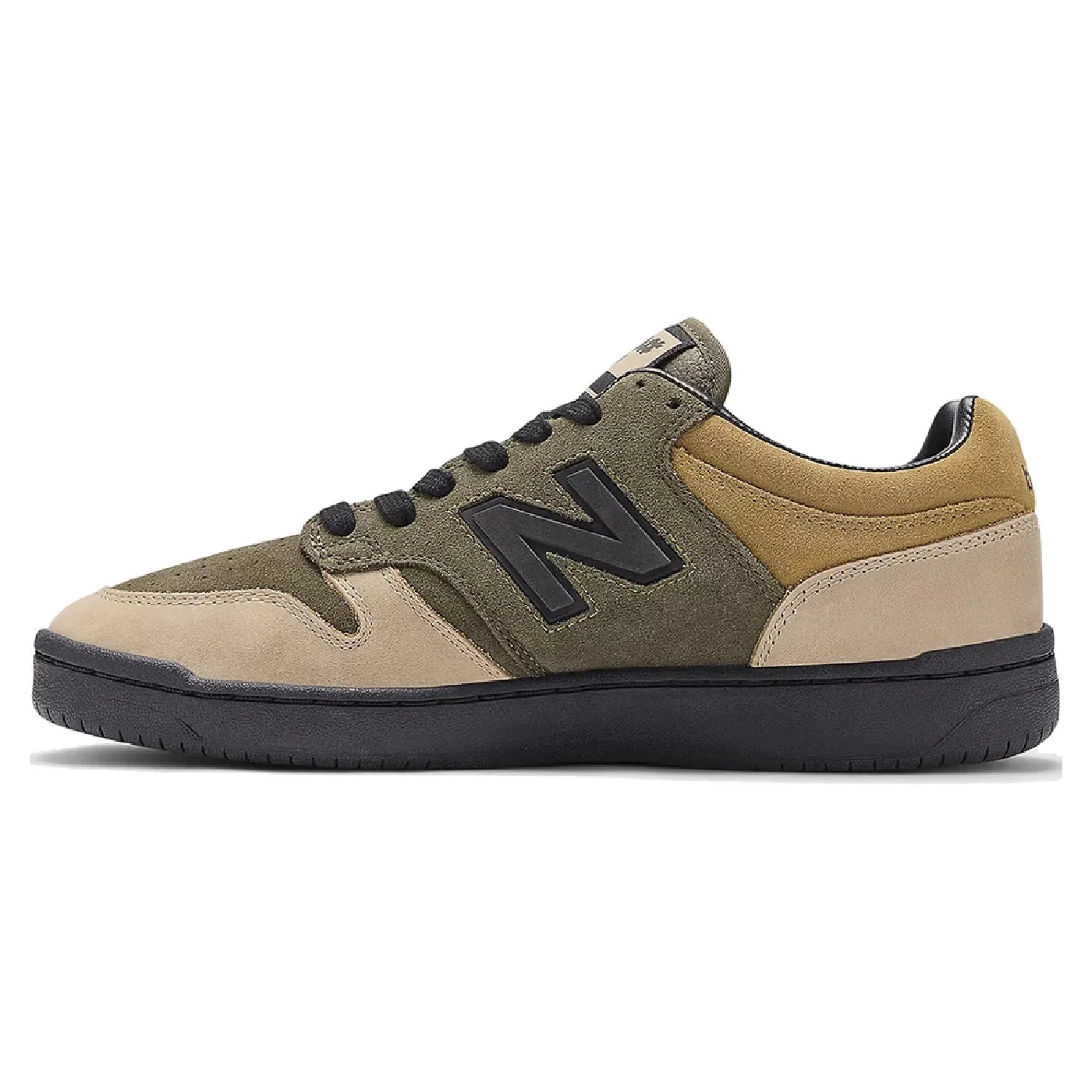 Vintage New Balance New Balance Numeric NM480 Shoes - Olive / Tan
