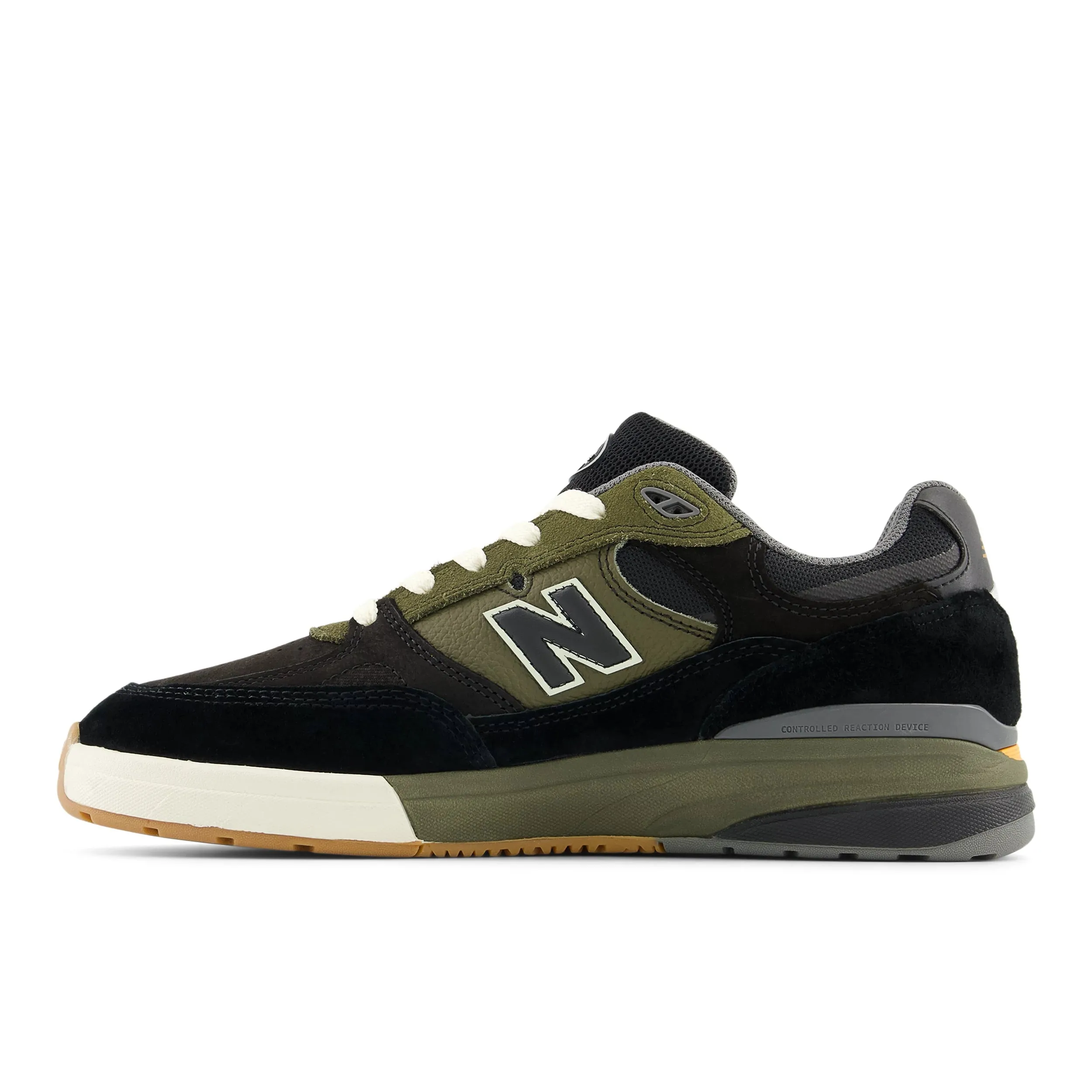 New Balance Numeric Reynolds 933 - Black/Olive Skate Shoe New Balance 9060 Black Castlerock Grey