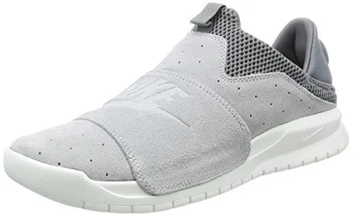 New Nike Men's Benassi Slip Sneaker Grey/Off White 11 All Asics Shoes