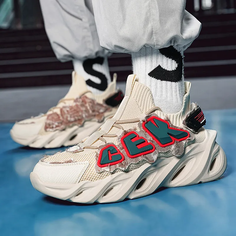 Vintage Shoes Flats CEK Sneakers Original Chunky shoes for men