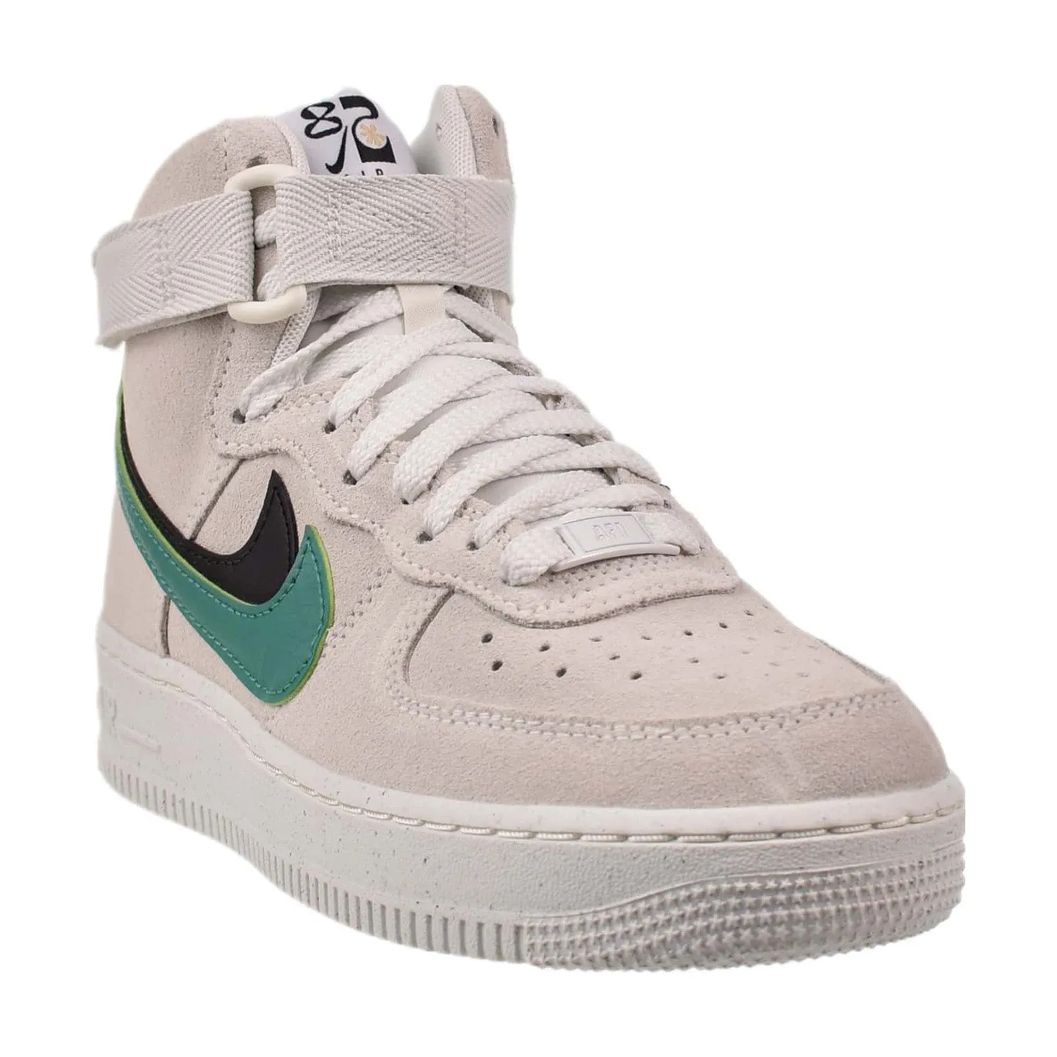 Nike Air Force 1 High SE Women's Shoes Sesame-Neptune Green Asics Gel Contend 8 Running Shoes