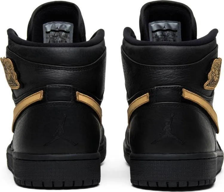 Nike Air Jordan 1 High BMH 2017 Black Gold Shoes Basketball Men Sale Size US 7, 8, 8.5, 9, 10, 11, 12, 13 Asics Leather Shoes