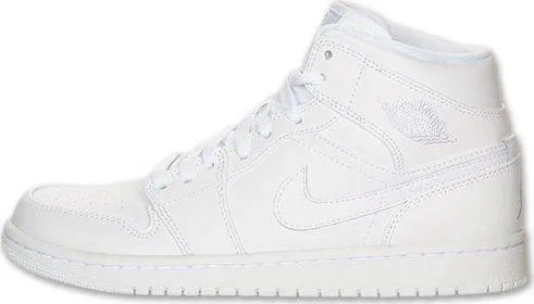 Nike Air Jordan 1 Mid White Shoes Basketball Men !!! CYBER MONDAY SALE !!! Asics Gel-excite 4 Running Shoe