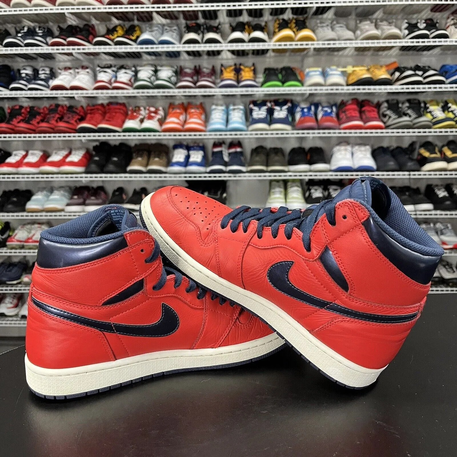 Nike Air Jordan 1 Retro OG High David Letterman 555088-606 Men's Size 10 Asics Tennis Shoes Resolution 8