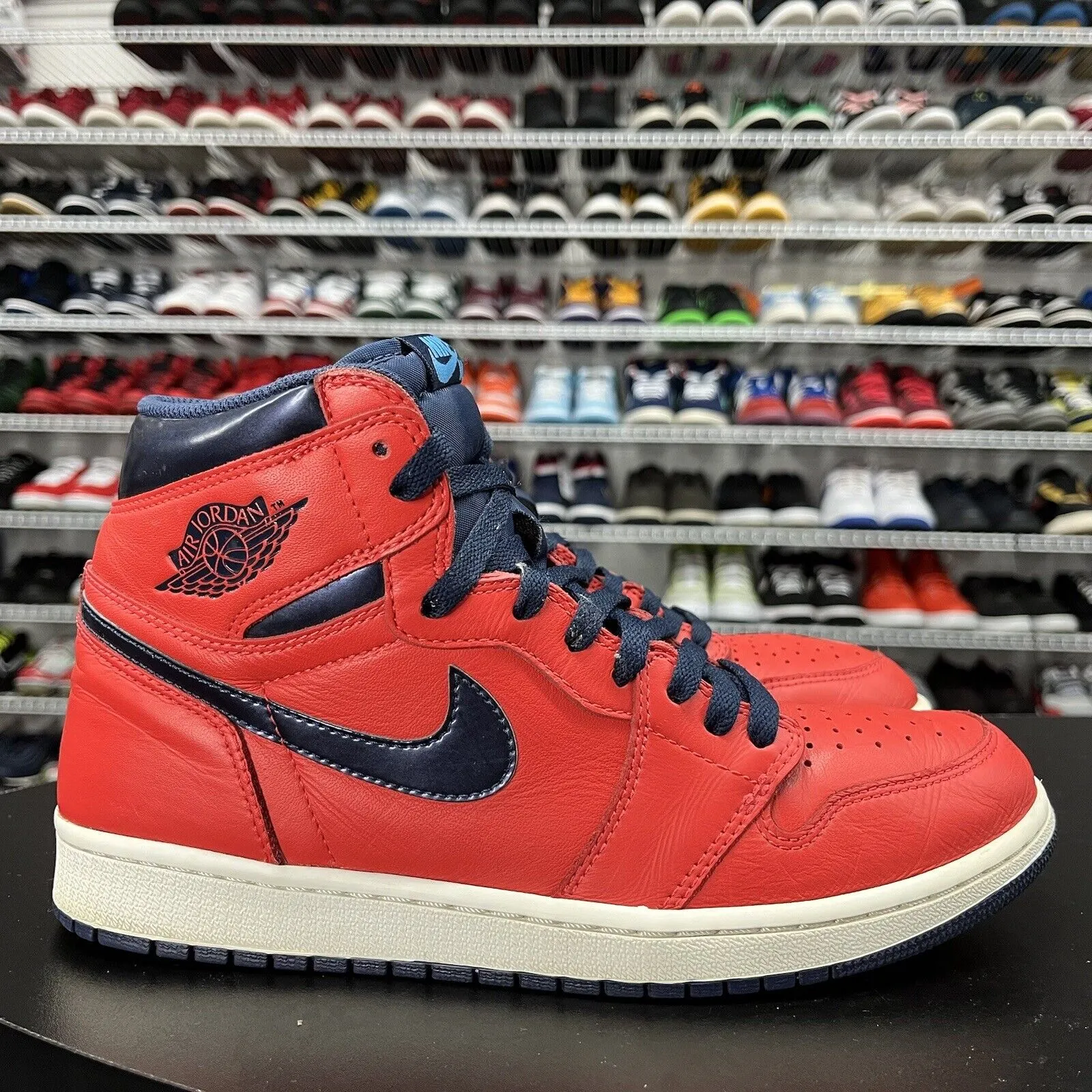Best Asics Shoe For Arch Support Nike Air Jordan 1 Retro OG High David Letterman 555088-606 Men's Size 10