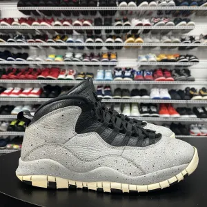 Nike Air Jordan 10 Retro Light Smoke Grey 310805-062 Mens Size 11 No Insoles Dolphins Sneakers