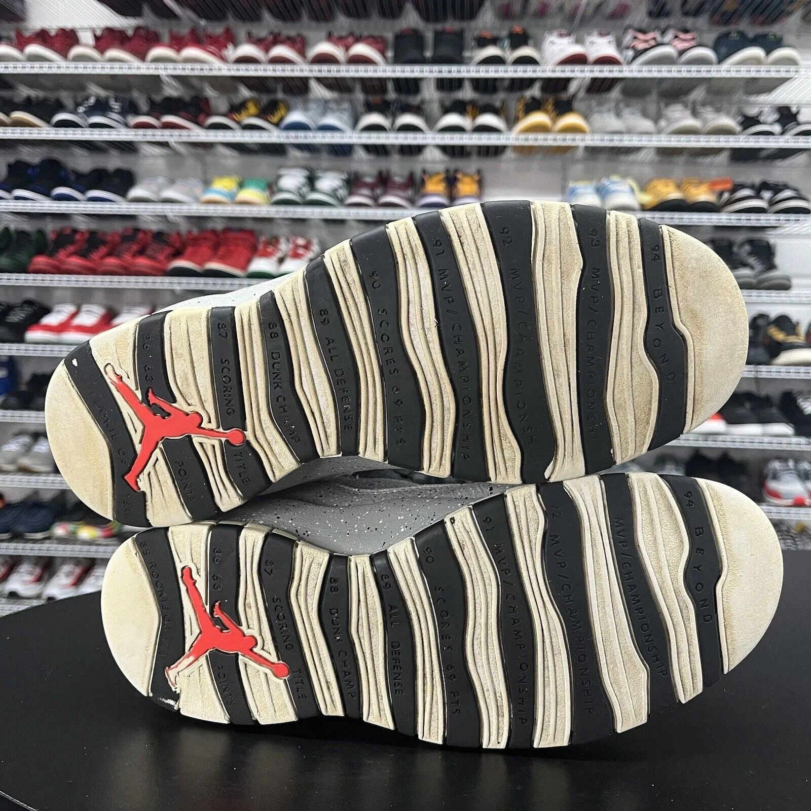 Nike Air Jordan 10 Retro Light Smoke Grey 310805-062 Mens Size 11 No Insoles Popular Sneakers