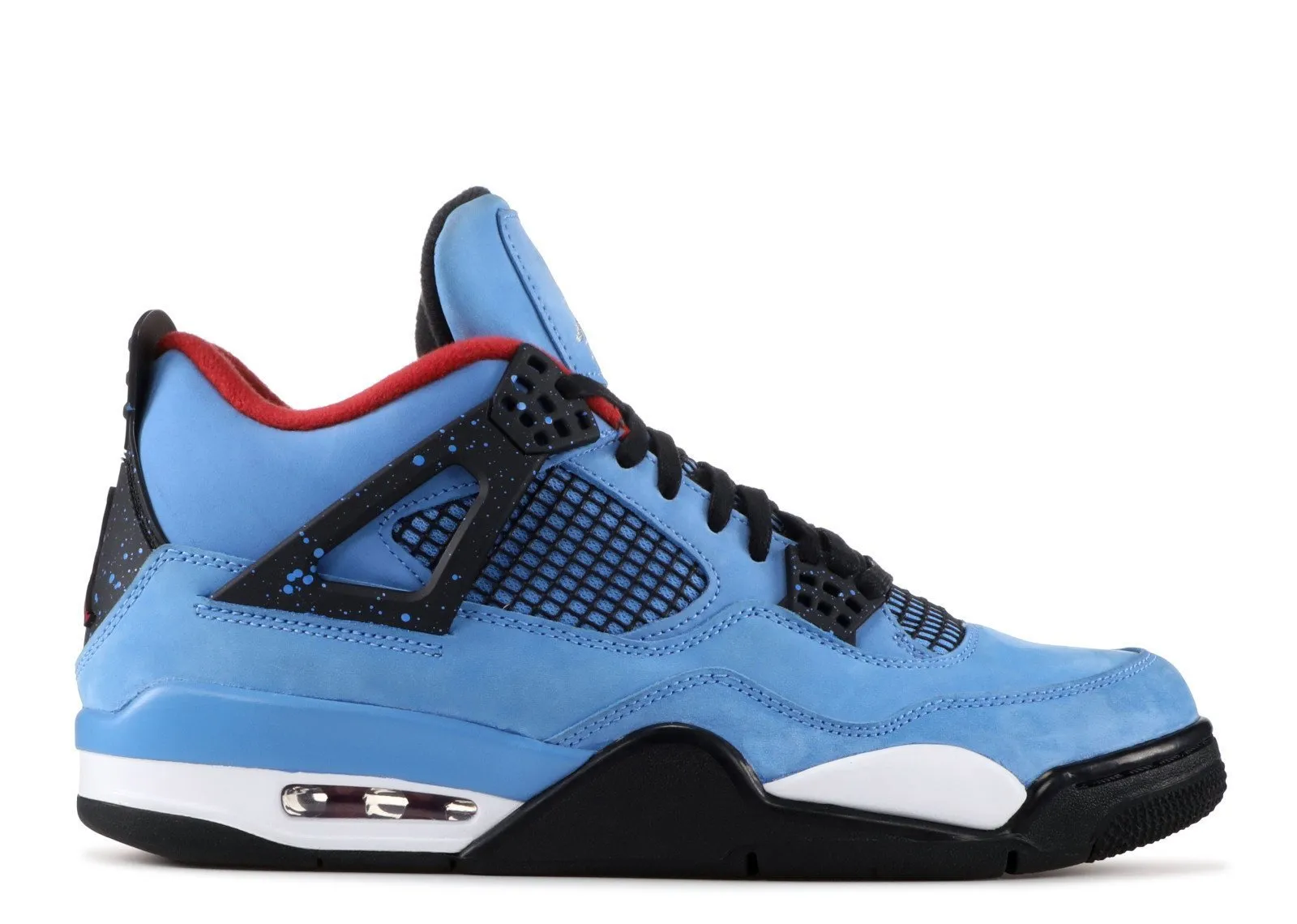 Nike Air Jordan 4 Retro Travis Scott "CACTUS JACK" Houston Oilers Blue Men Shoes Sale Size US 7, 8, 8.5, 9, 10, 11, 12, 13 Asics Exclusive Shoes