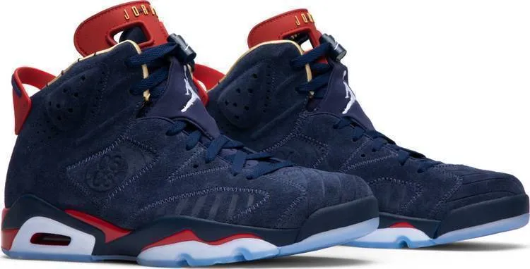 Nike Air Jordan 6 Retro 'Doernbecher' 2019 Mid Night Navy White Men Shoes !!! CYBER MONDAY SALE !!! Most Famous Asics Shoes