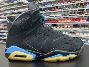 Nike Air Jordan 6 Retro UNC Blue Black 384664-006 Men's Size 8.5 Ecco Soft Sneakers