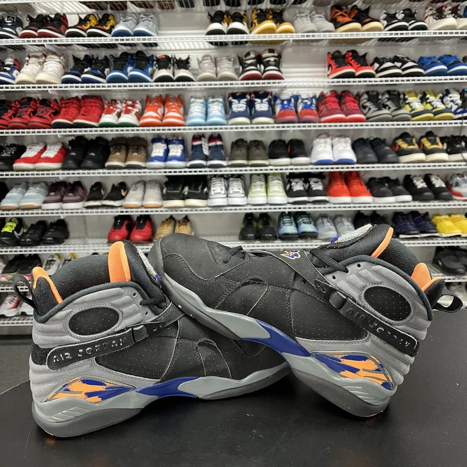 Nike Air Jordan 8 Retro Phoenix Suns 305381-043 Men's Size 10 Asics Gore Tex Trail Running Shoes
