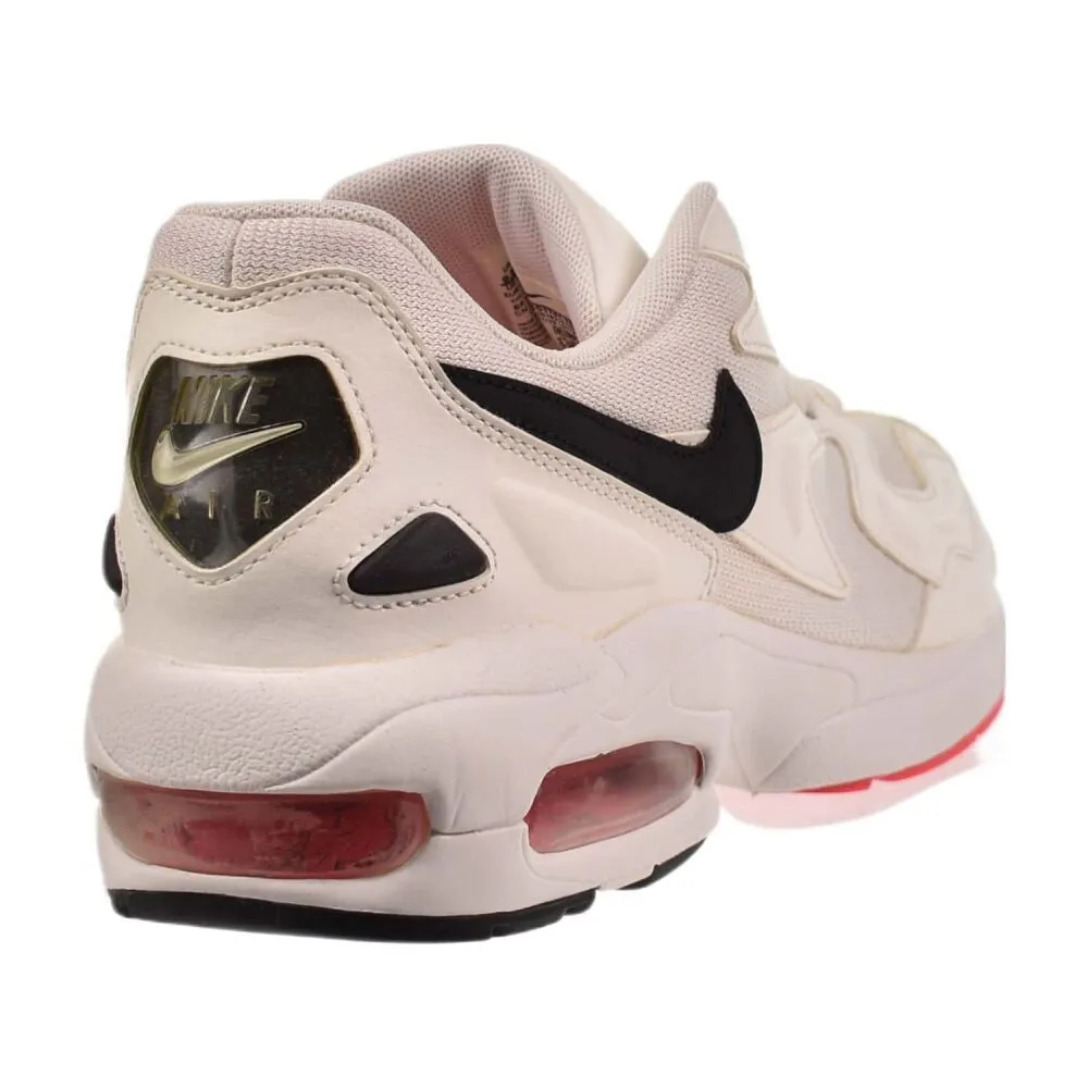 Nike Air Max 2 Light Men's Shoes White-Black-Pink ao1741-107 Multi Colored Asics Tennis Shoes
