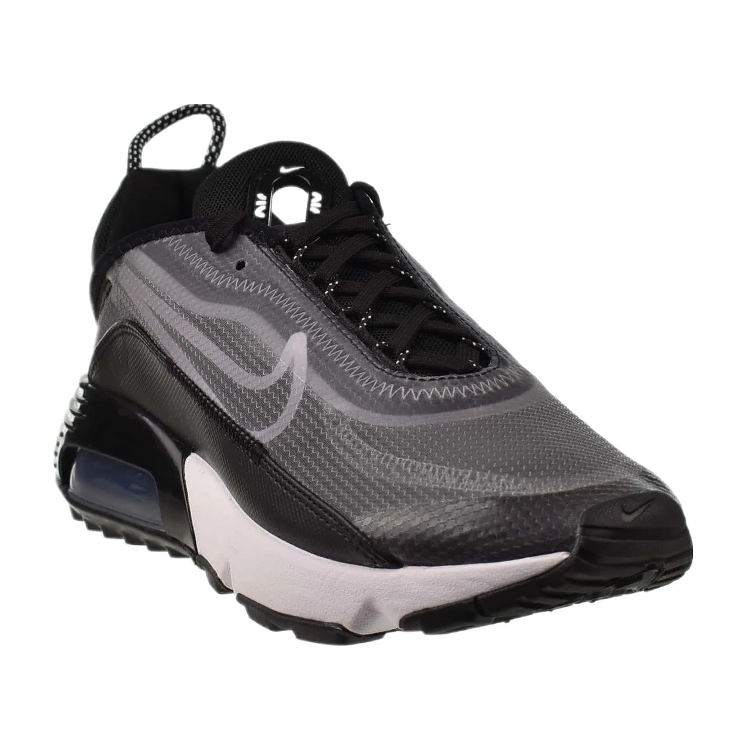 Nike Air Max 2090 Women's Shoes Black-White Vegan Asics Running Shoes