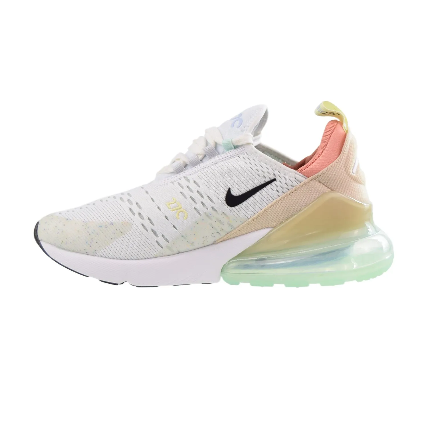 Custom Made Asics Shoes Nike Air Max 270 Men's Shoes White-Sanddrift