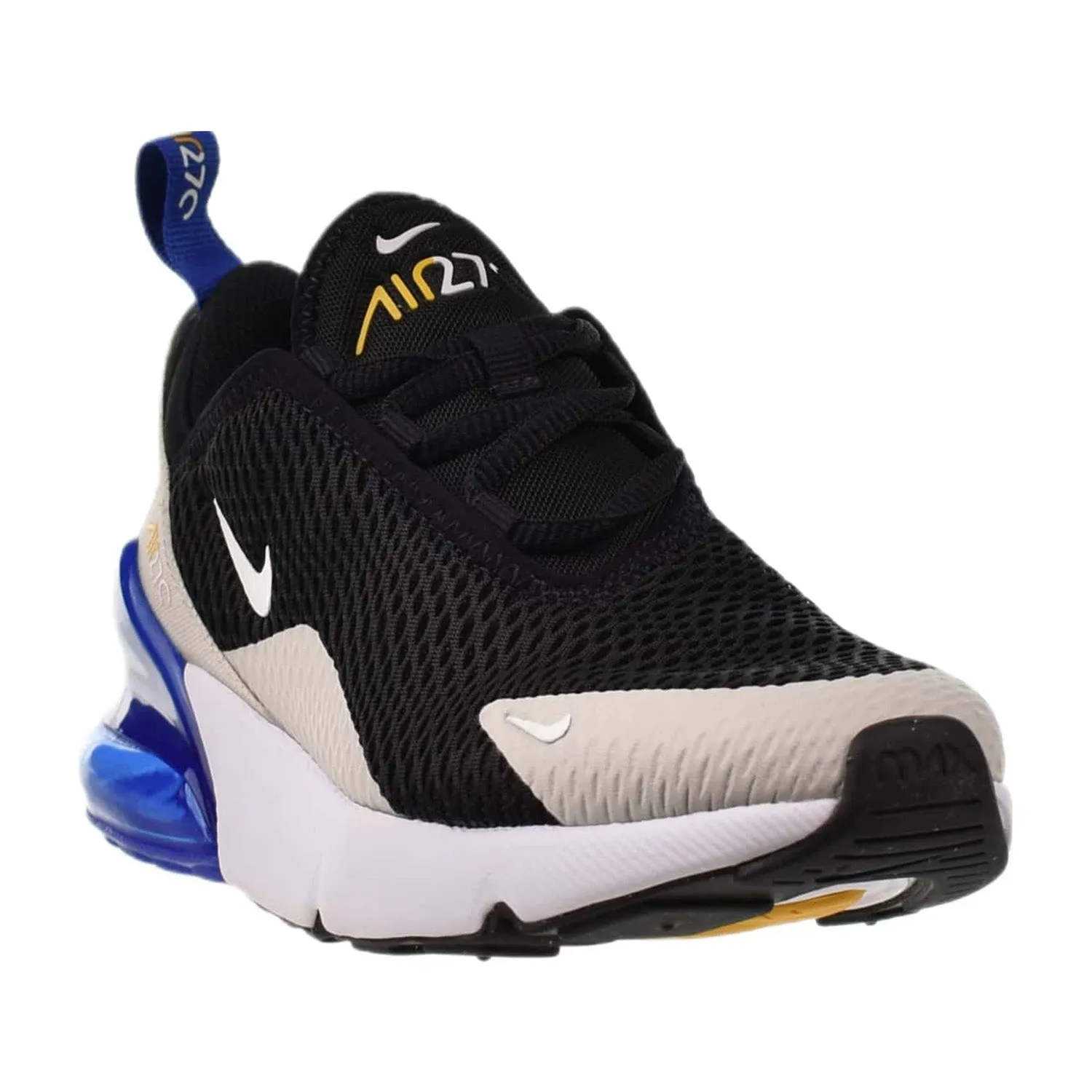 Nike Air Max 270 (PS) Little Kids' Shoes Black-Blue-White Table Tennis Asics Shoes