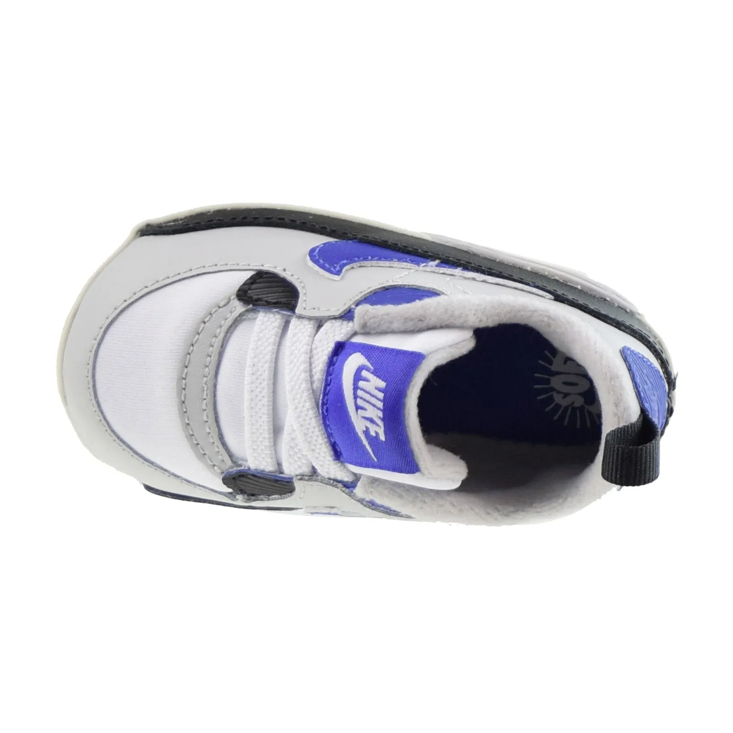 Laces For Asics Nike Air Max 90 Crib (CB) Infants' Shoes Grey Fog-Lapis White