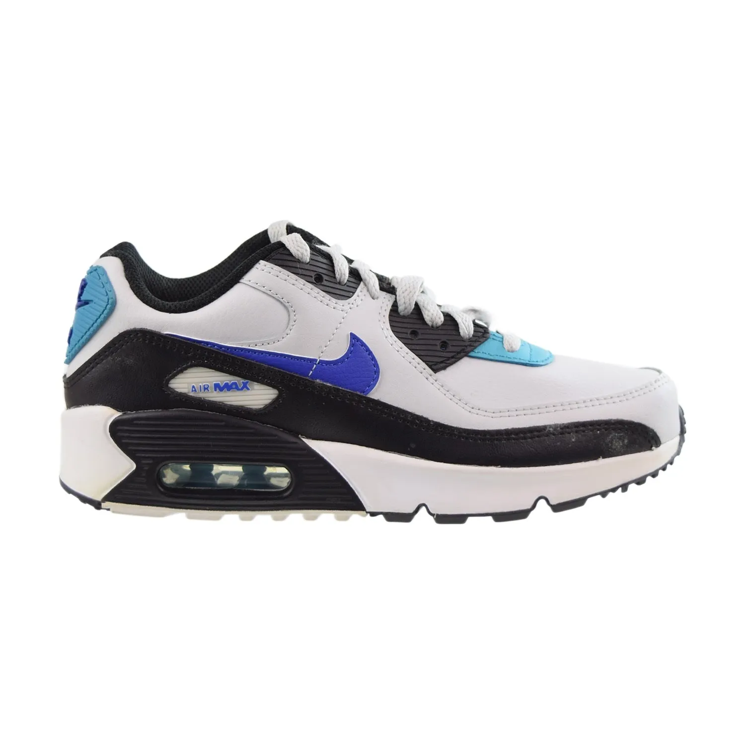 Asics Wrestling Shoes 2013 Nike Air Max 90 (GS) Big Kids' Shoes  Black-Hyper Blue-Photon Dust