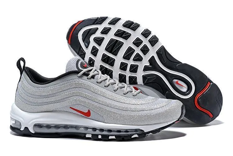 Nike Air Max 97 LX  Swarovski Silver White Shoes !!! CYBER MONDAY SALE !!! Asics Lyte Classic Running Shoes
