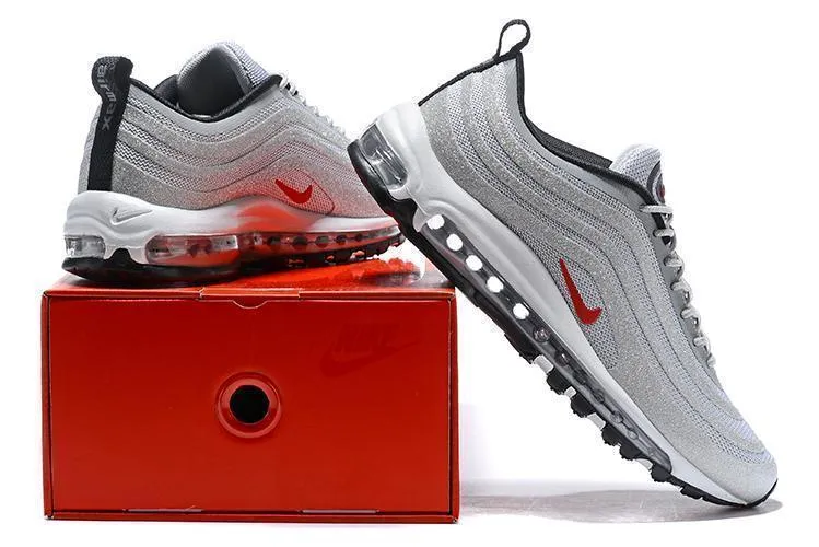 Asics Haikyuu Volleyball Shoes Nike Air Max 97 LX  Swarovski Silver White Shoes !!! CYBER MONDAY SALE !!!