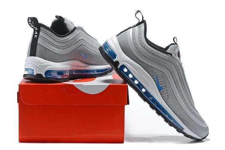 Best Asics Shoes For Flat Feet Nike Air Max 97 Ultra 17 Silve Grey Blue White Men Shoes !!! CYBER MONDAY SALE !!!