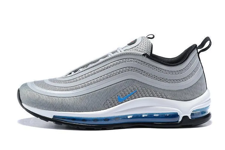 Nike Air Max 97 Ultra 17 Silve Grey Blue White Men Shoes !!! CYBER MONDAY SALE !!! Guide To Asics Running Shoes