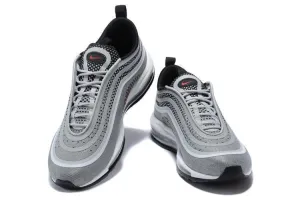 Nike Air Max 97 Ultra 17 Silve Grey Red White Men Shoes !!! CYBER MONDAY SALE !!! Buy Shoes Asics