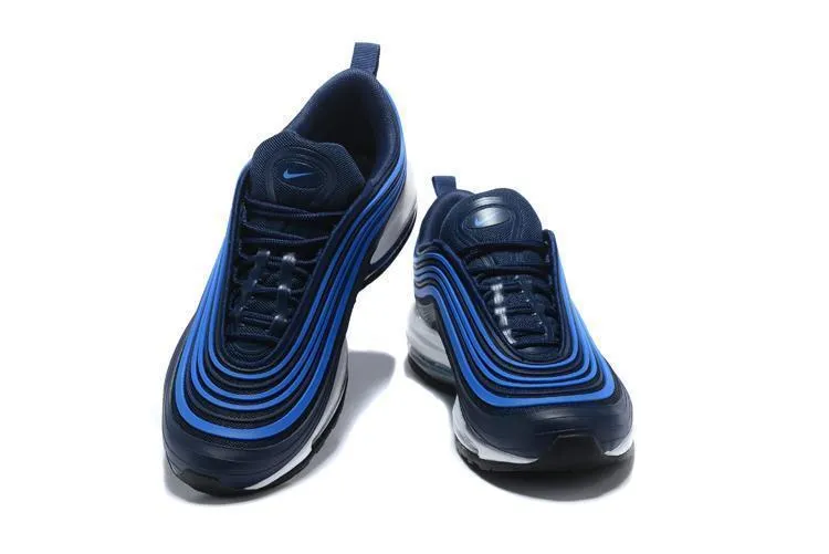 Nike Air Max 97 Ultra Black Navy Blue Men Shoes !!! CYBER MONDAY SALE !!! Crossfit Asics Shoes