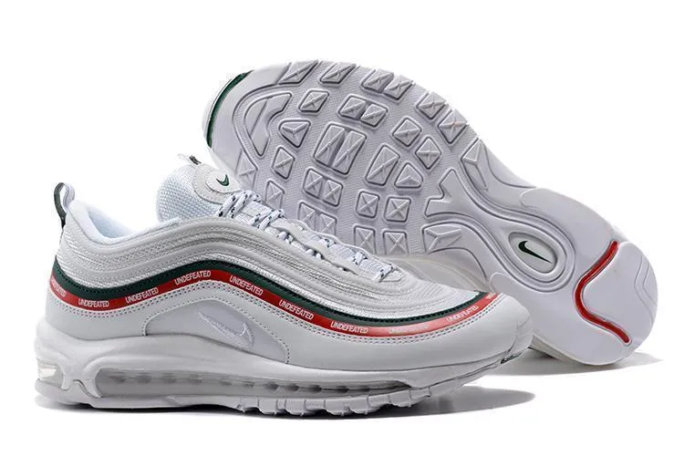 Nike Air Max 97 x Undefeated White Men Shoes !!! CYBER MONDAY SALE !!! Asic Shoes Gel 8