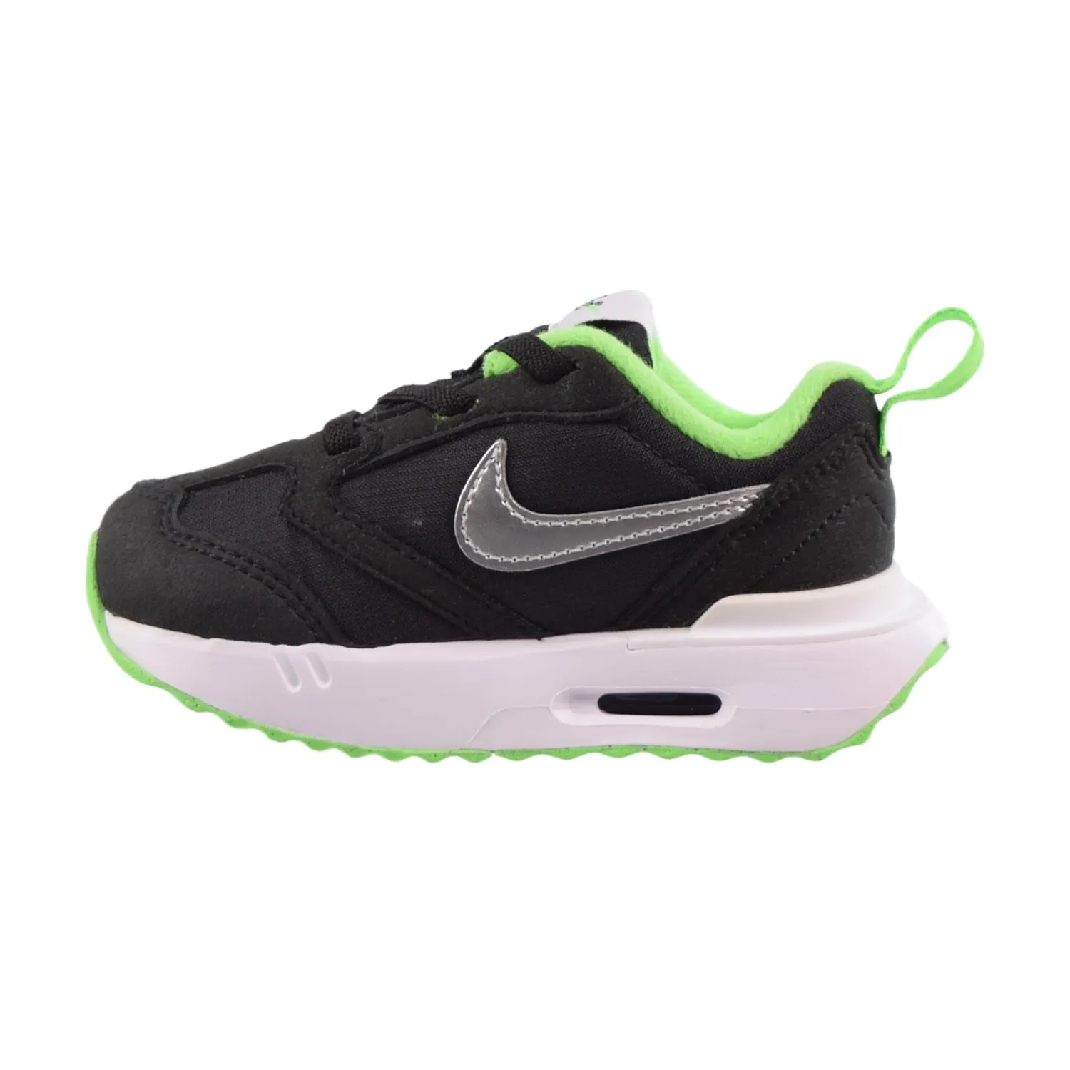 Nike Air Max Dawn (TD) Toddler Shoes Black-Green Strike Flat Asics Shoes