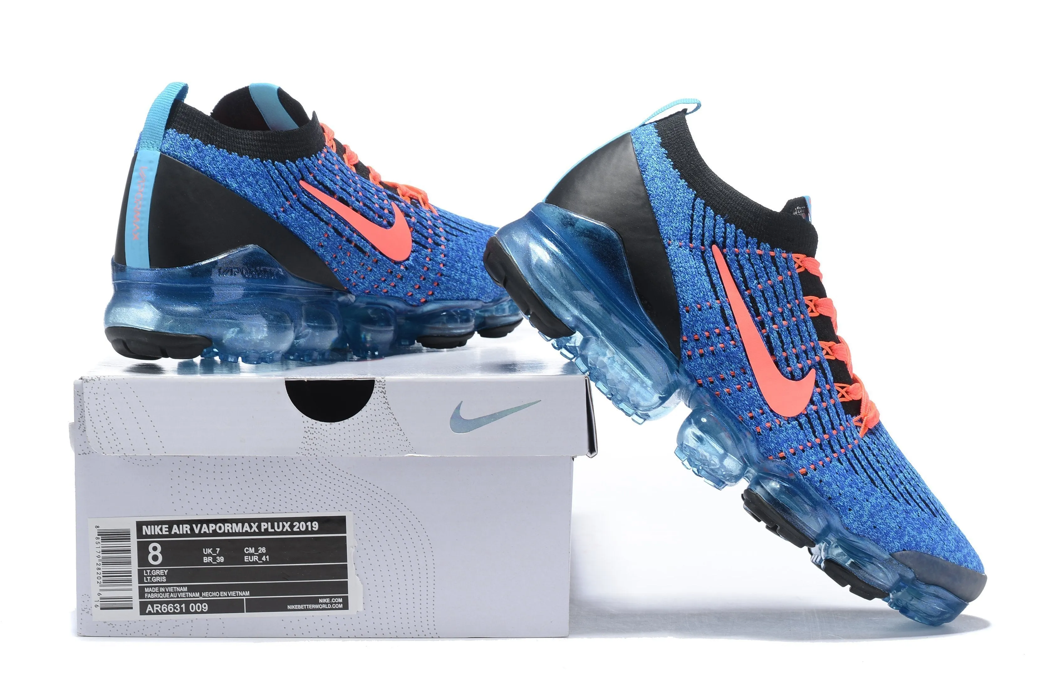 Nike Air Vapormax Flyknit 3 "Blue Fury" Shoes Sneakers Men !!! CYBER MONDAY SALE !!! Asics Upcourt 3 Volleyball Shoes