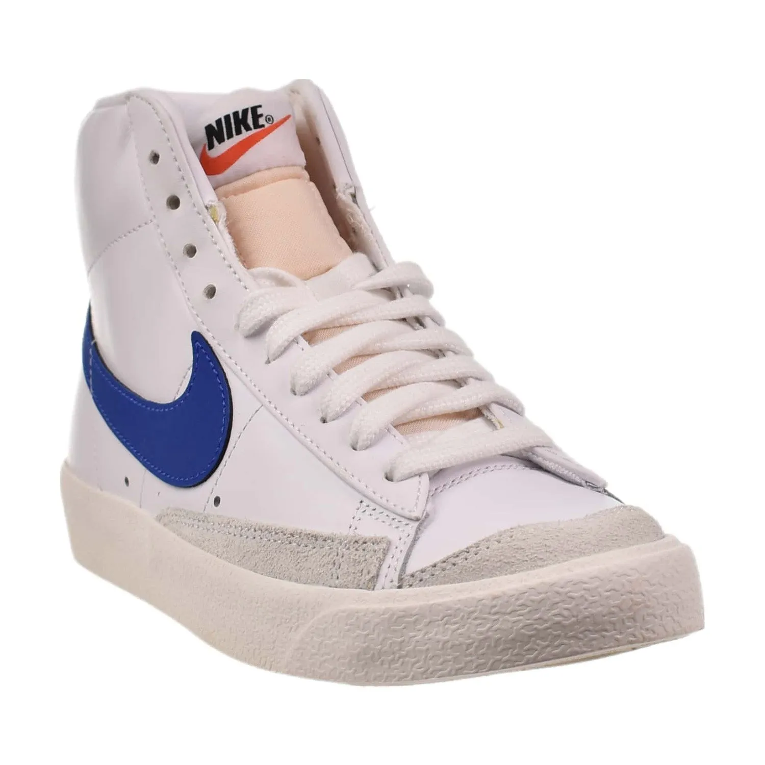 Asics Shoes Pune Nike Blazer Mid '77 Women's Shoes White-Royal-Sail