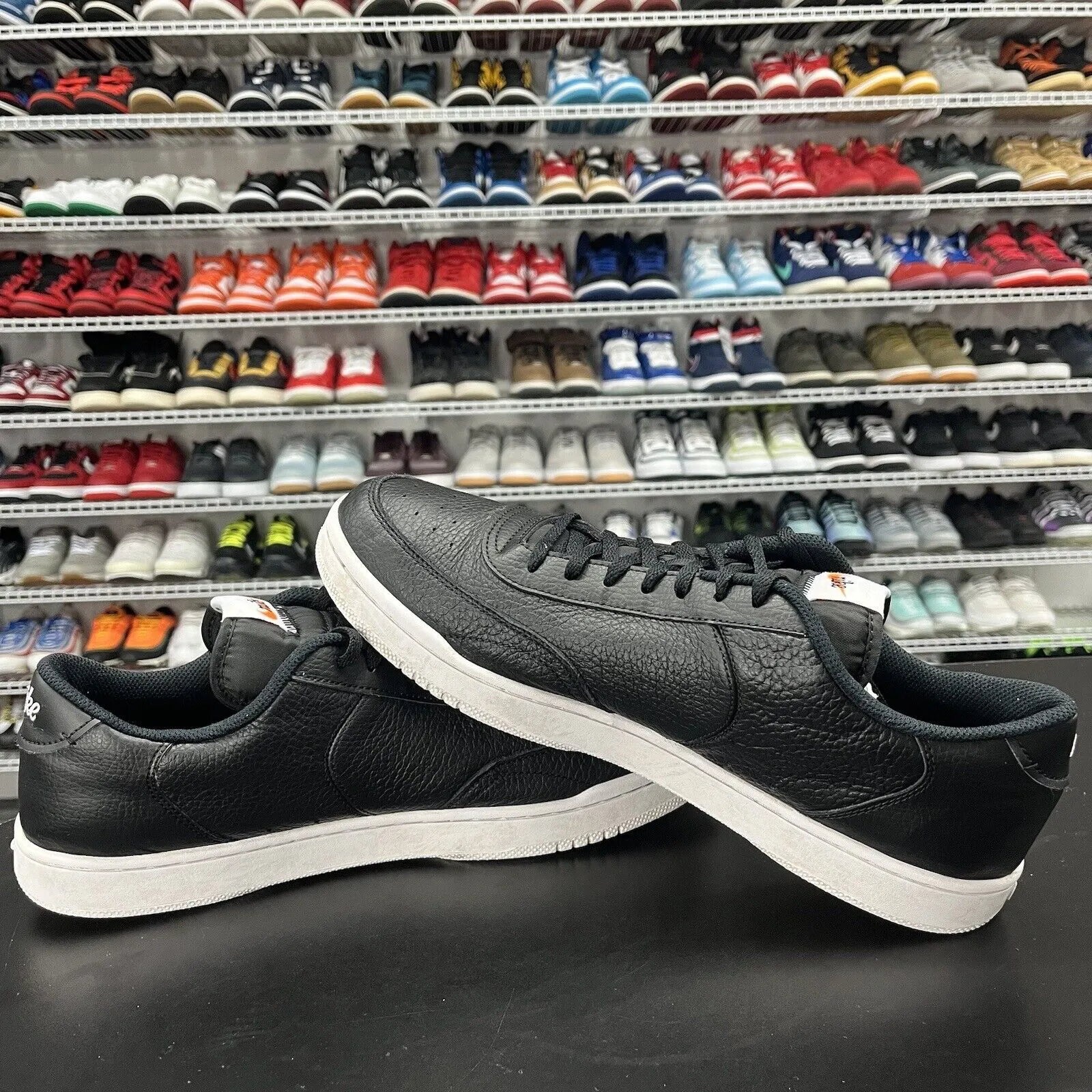 Nike Court Vintage Premium Black Leather CT1726-002 Men's Size 13 Asics Conviction X Cross Trainer Shoe