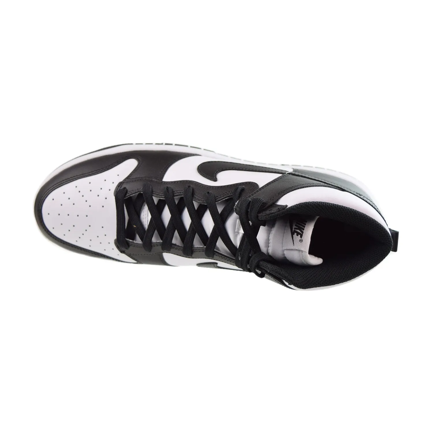 Asics Shoe Laces Length Nike Dunk High Retro "Panda" Men's Shoes Black-White