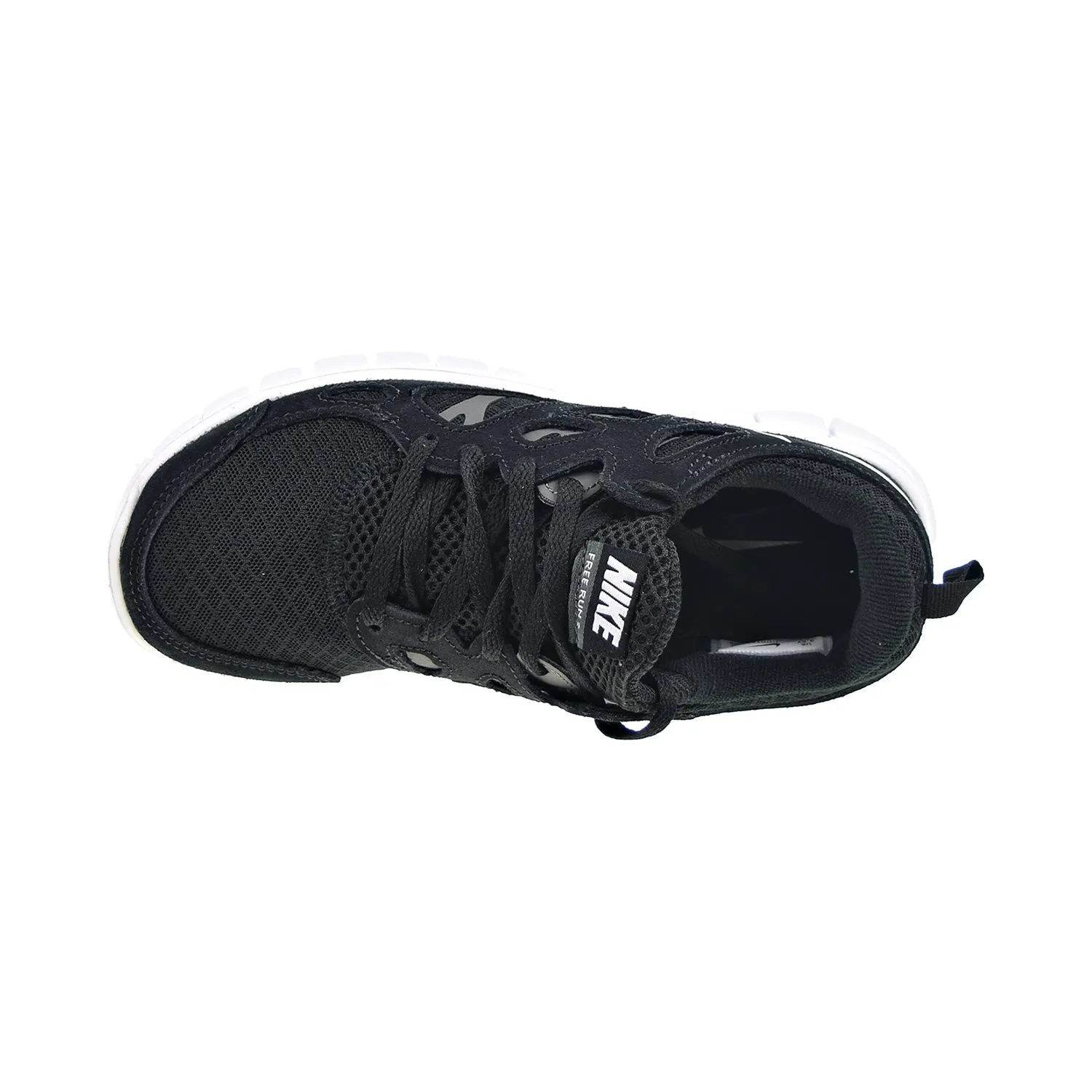 Asics Sprint Training Shoes Nike Free Run 2 (GS) Big Kids' Shoes Black-White-Dark Grey