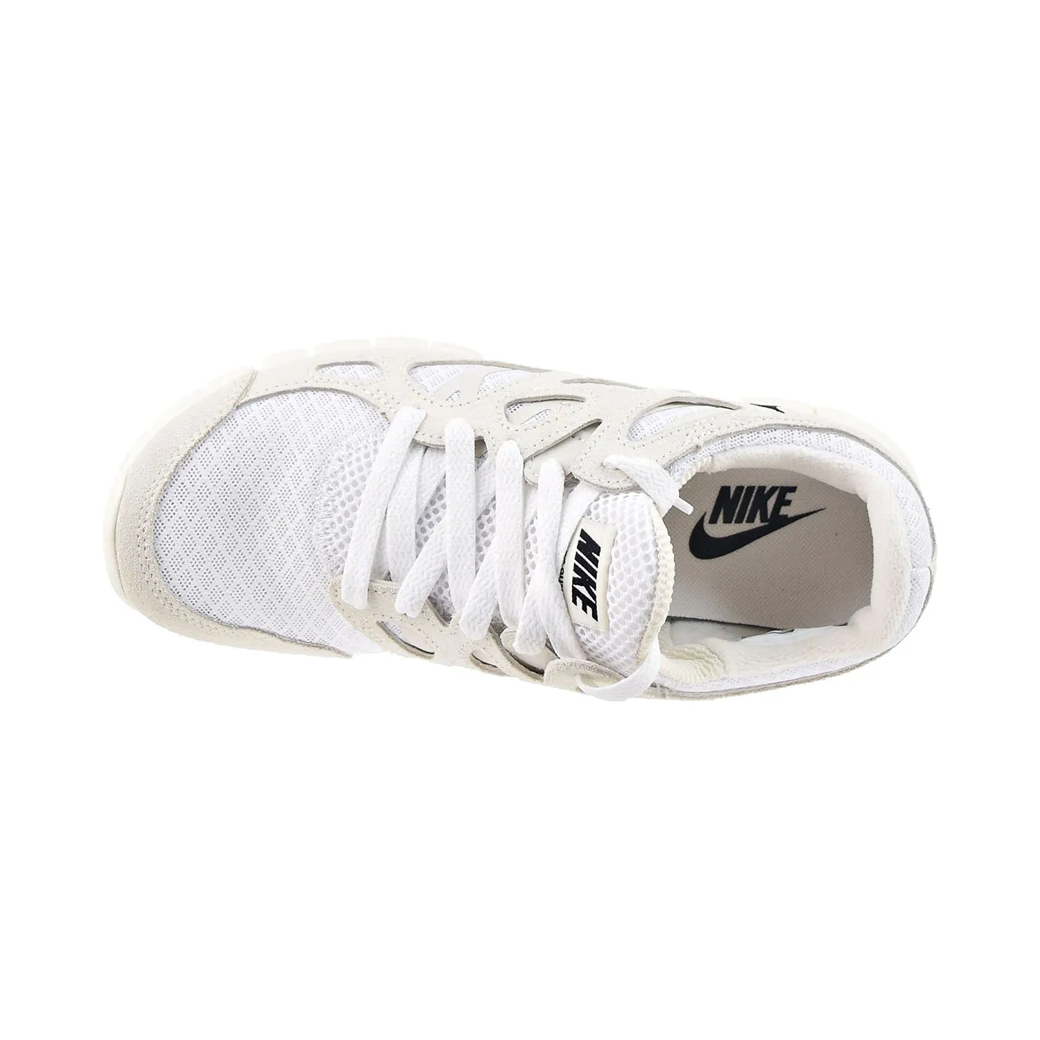 Nike Free Run 2 Women's Shoes White-Black-Light Bone Asics Clearance Running Shoes