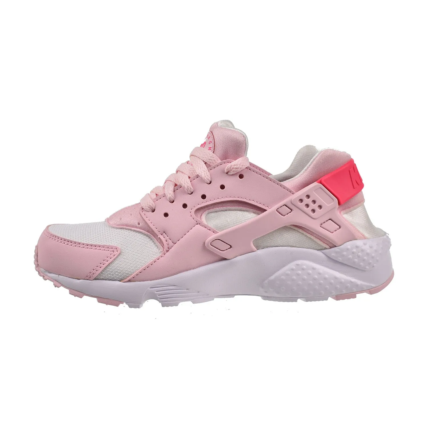 Nike Huarache Run (GS) Big Kids' Shoes Pink Foam Asics Shoes For Overpronators