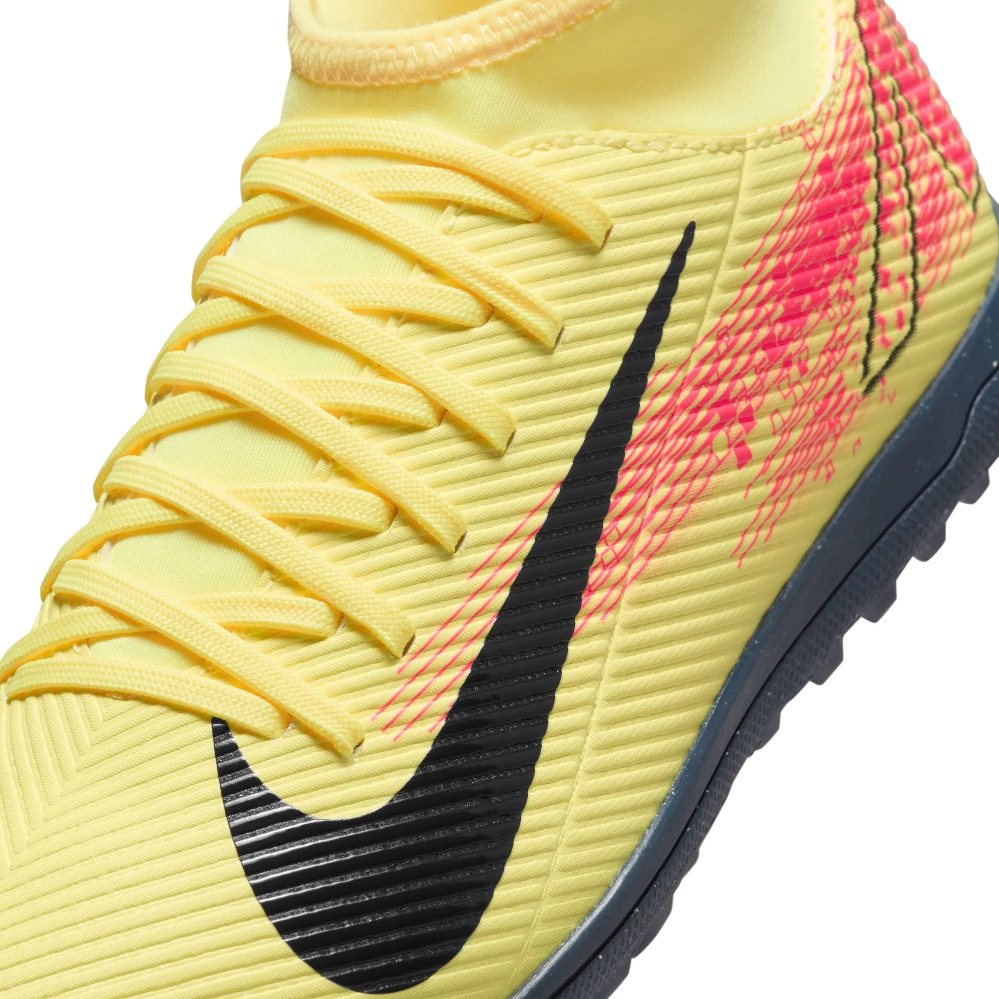 Nike Junior Mercurial Superfly 10 Club KM TF Turf Shoes - LT Laser Orange/ Armony Navy Asics Shoes For Treadmill