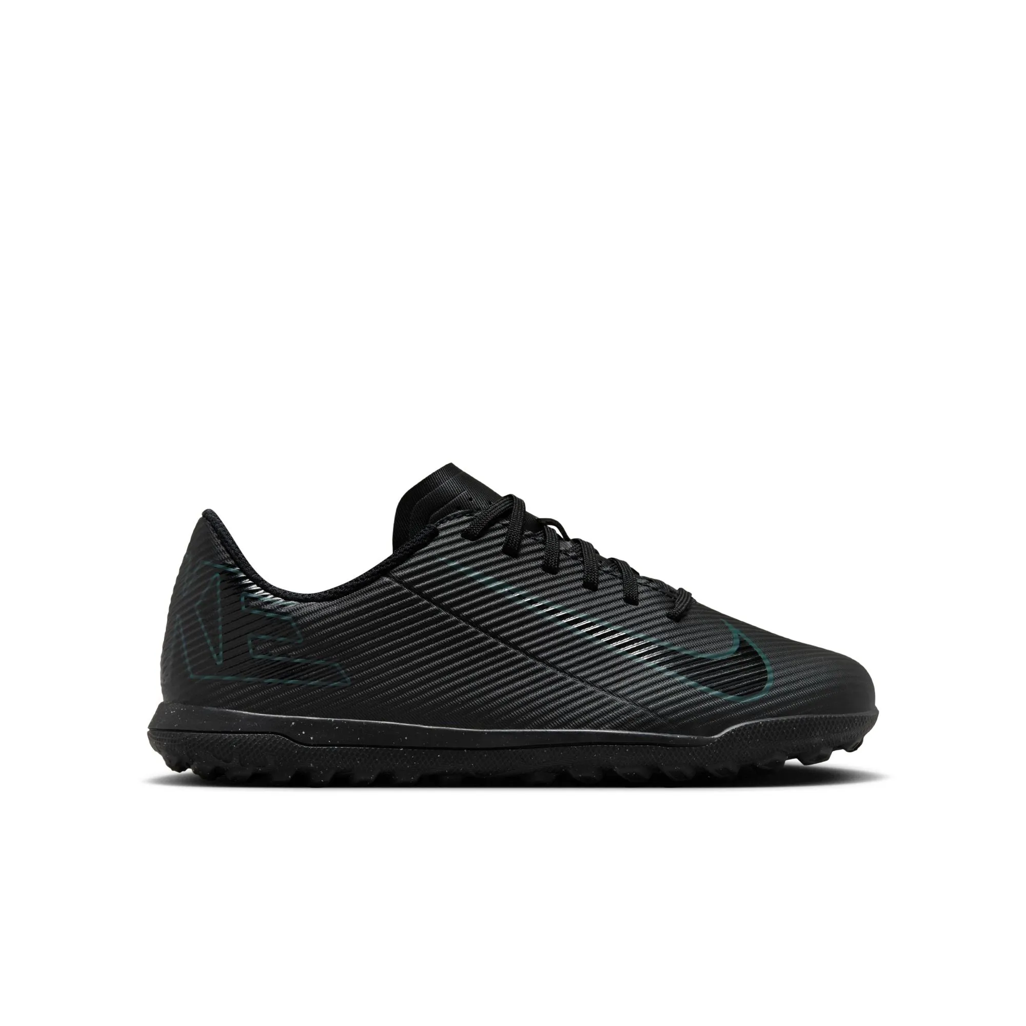Nike Junior Zoom Vapor 16 Club TF Turf Shoes - Black/ Black Deep Jungle High-performance Asics Running Shoes