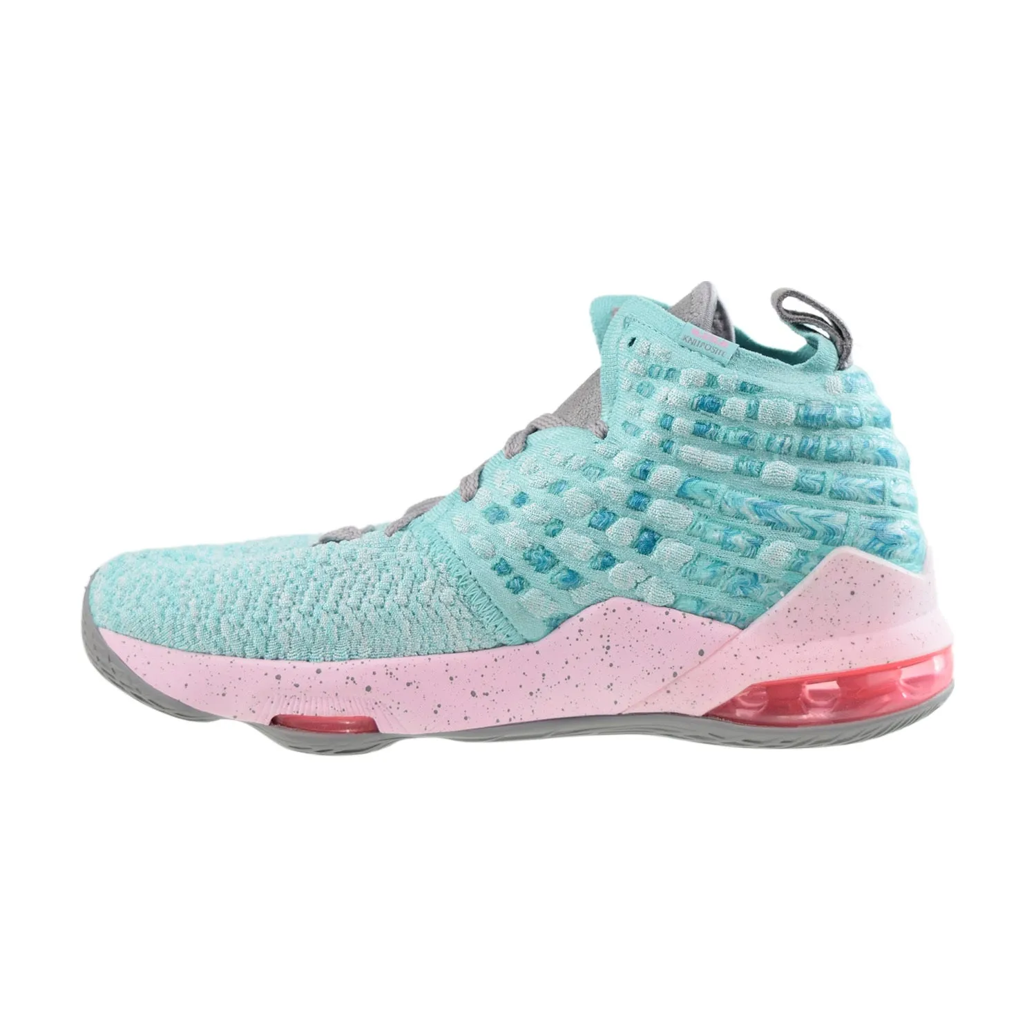 Nike LeBron 17 (GS) Big Kids' Shoes Light Aqua-Particle Grey Kiko Kostadinov X Asics Shoes